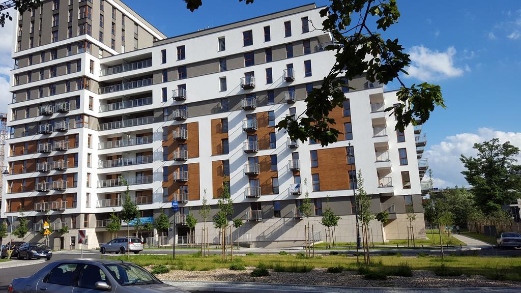 Łódź Fabryczna Apartament Exterior foto